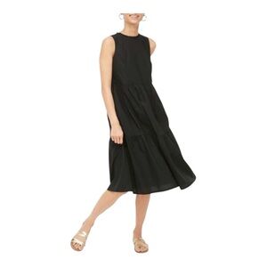 NWOT J.Crew Sleeveless Tiered Dress Sz 0 AO050